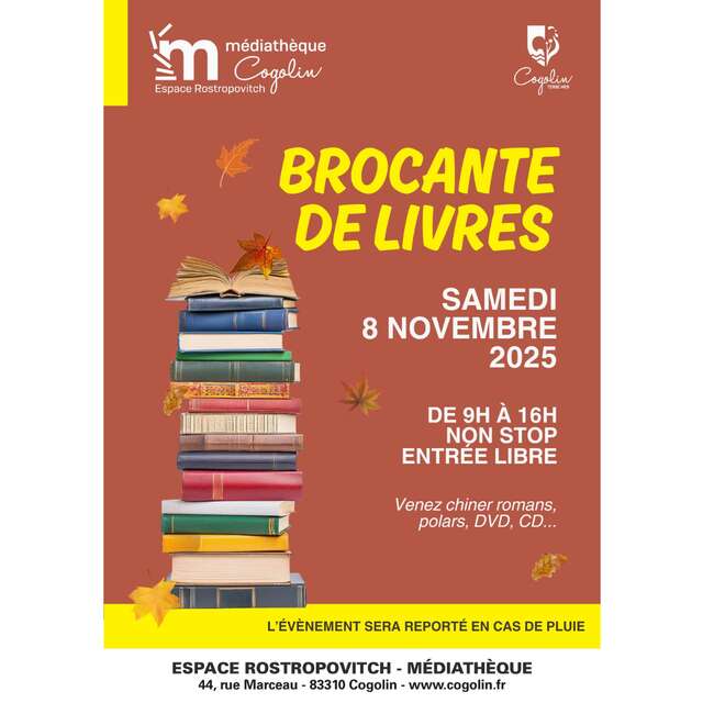 Brocante de livres