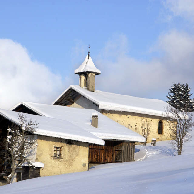 Gehucht en kapel van Saint Sauveur