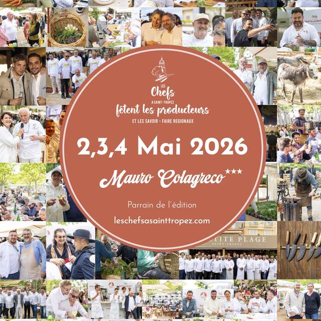 Les Chefs à Saint-Tropez fêtent les producteurs