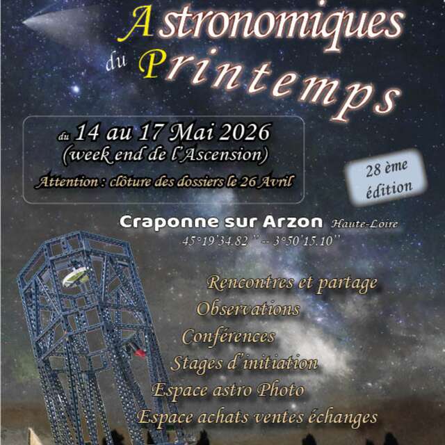 Rencontres Astronomiques du Printemps