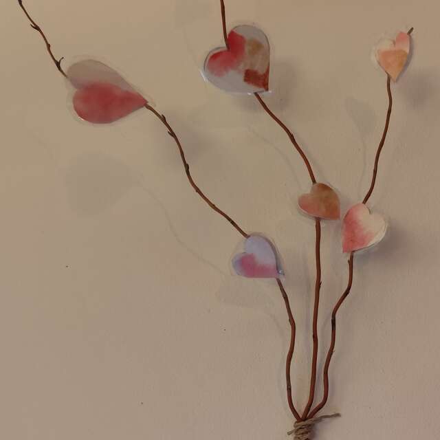 Atelier d'aquarelles pour la Saint-Valentin