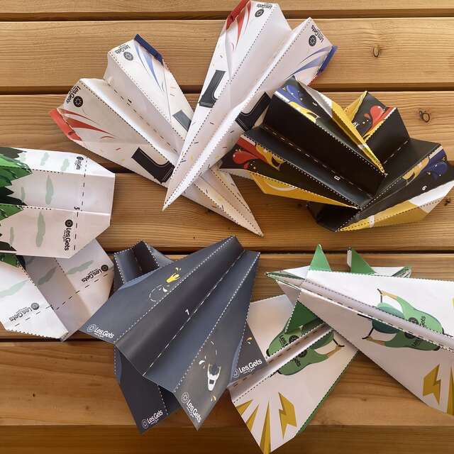 Workshop papieren vliegtuigjes maken