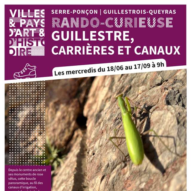 Curious hikes: a tour of Guillestre's quarries and canals