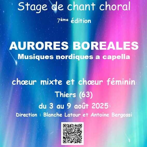 Stage de chant choral "Aurores Boréales"