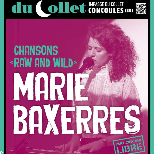 Concert - Marie Baxerres - aux Tréteaux du Collet
