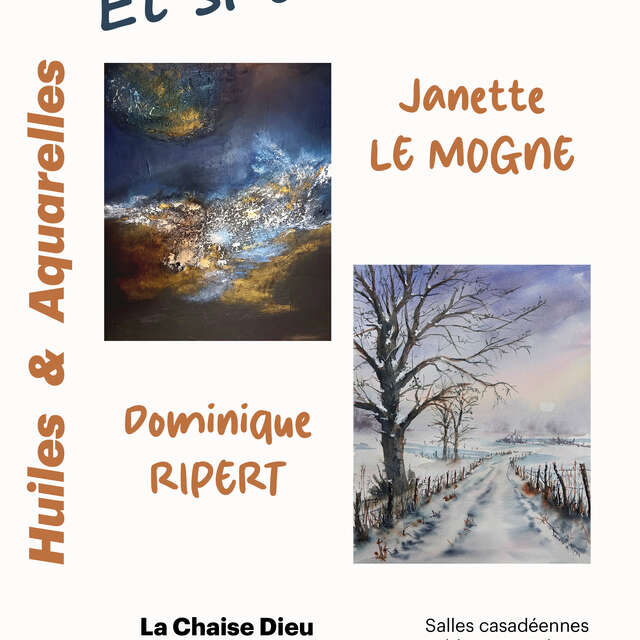 Expositions de peintures sur huiles et d'aquarelles "Et si on rêvait ?"