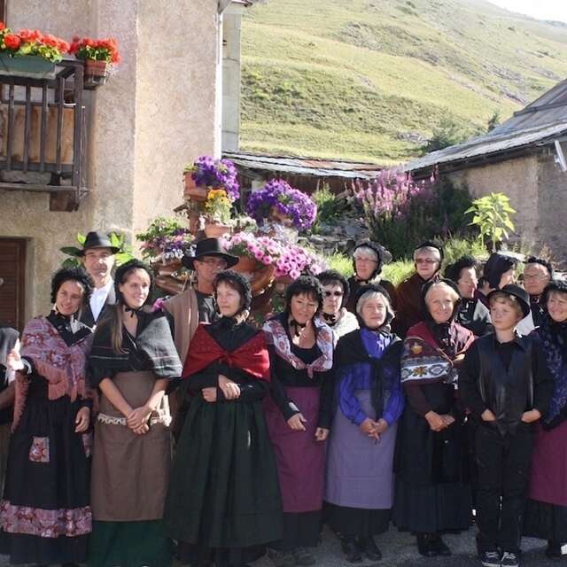Traditional festival in Fontgillarde