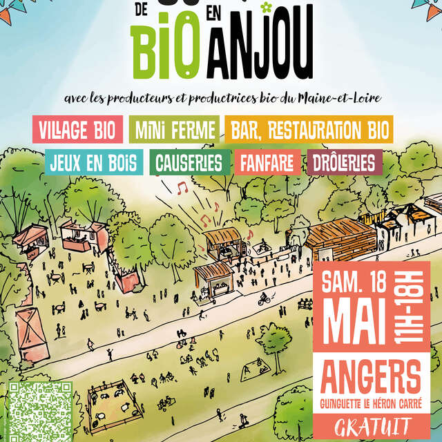 50 ans de bio en Anjou