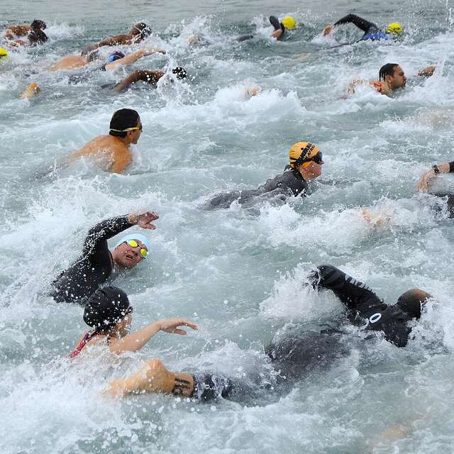 Marvel Human quadrathlon et triathlon