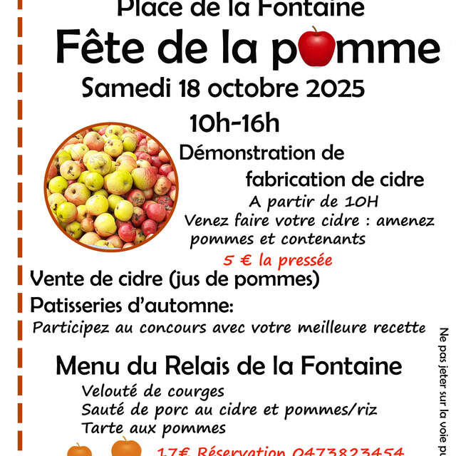 Fête de la pomme