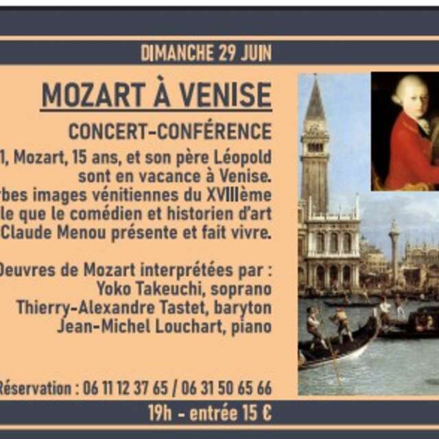 Konzert - Vortrag "Mozart in Venedig" - Musik im Kirchenschiff