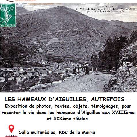 Exposition sur les hameaux d'Aiguilles, autrefois
