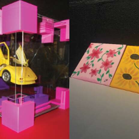 Exposition des oeuvres de Amjad Hassani et Léa Mickelsen