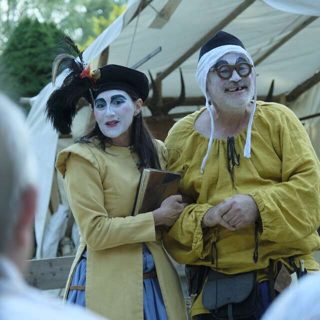 Théâtre de rue pour les Mercredis en éventail