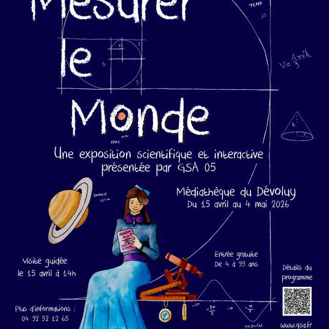 Programmation culturelle de la médiathèque : Mesurer le monde