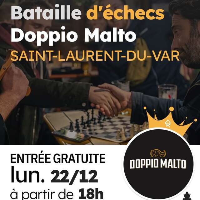 Bataille d'échec Doppio Malto