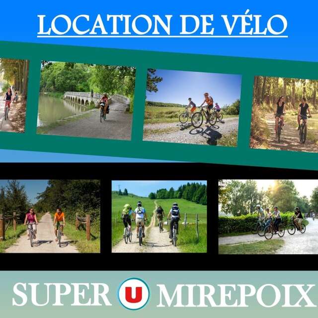 Location de Vélos à Super U