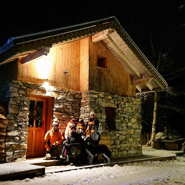 Snowshoe hike - Crozy' raquette