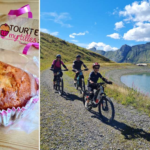 Family escape on an electric mountain bike: La Myrt'e-Bike