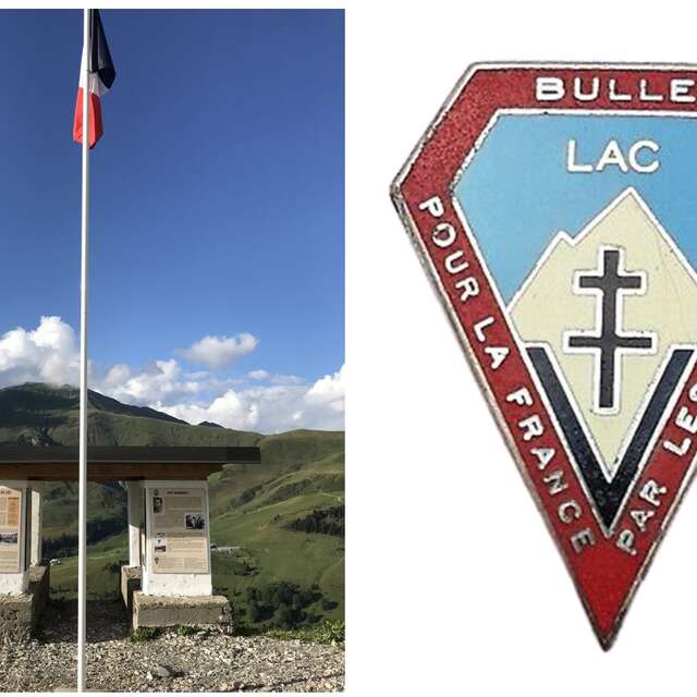 80 ans parachutage - Cérémonie hommage Compagnie du Lac-Capitaine Bulle