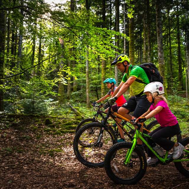 Parcours VTT - Boucle dans les Dioux