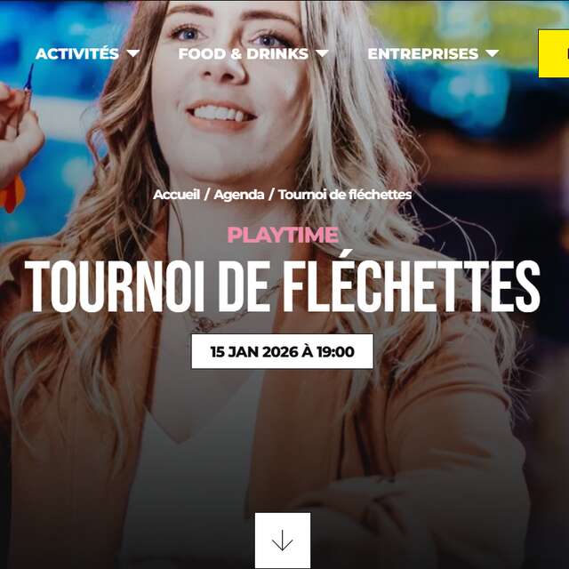 Tournoi de fléchettes