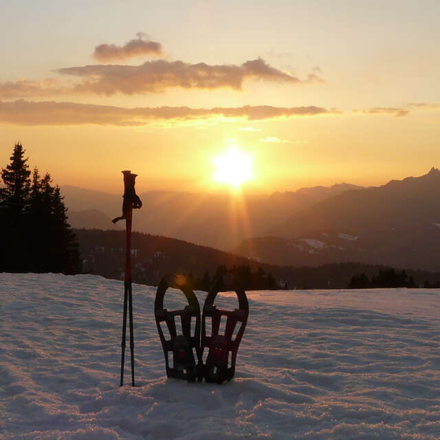 Balade nocturne & fondue Savoyarde en refuge