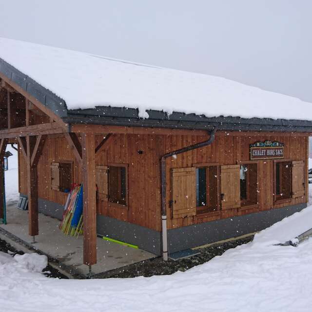 Stade nordic chalet picknickzaal