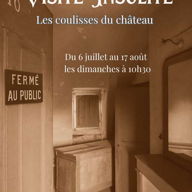 Visite insolite au Château de Serrant