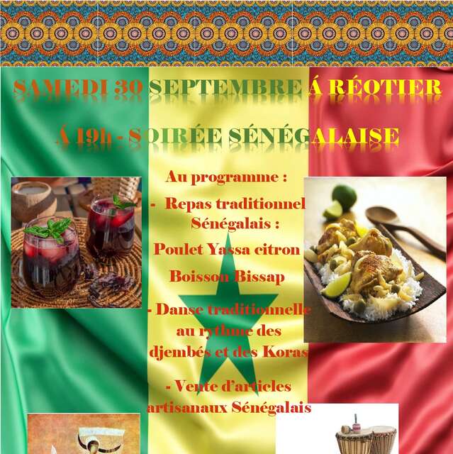 Soirée sénégalaise