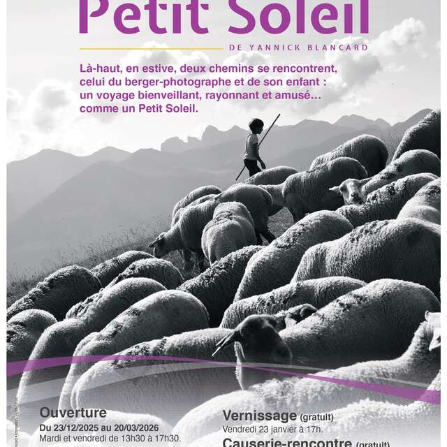 Rencontre-discussion autour de l'exposition "Petit Soleil" de Yannick Blancard