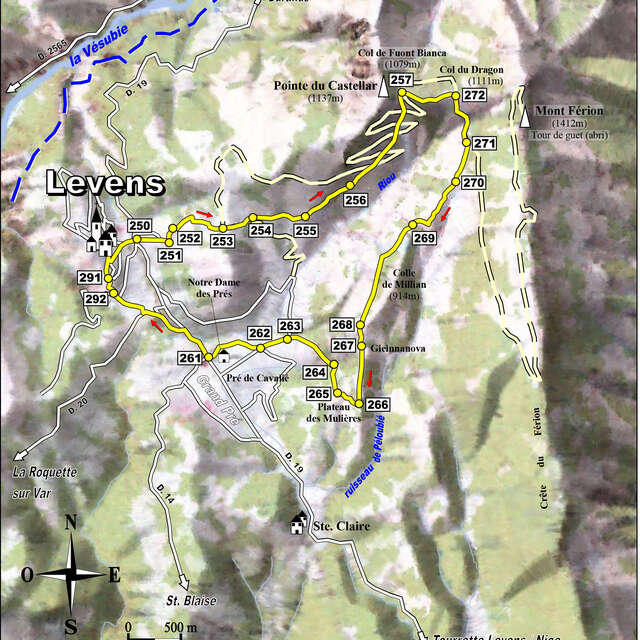 Circuit de randonnée pédestre  "circuit du Dragon"