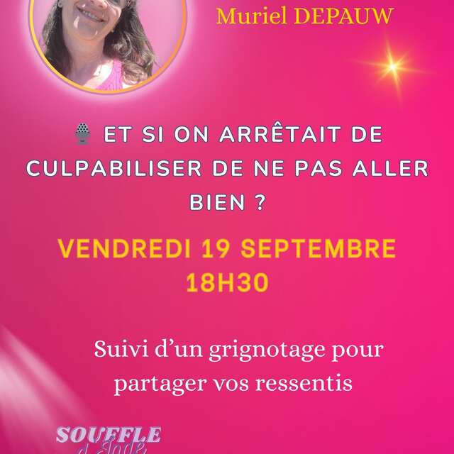 Conférence - Les jasettes de Muriel Depauw