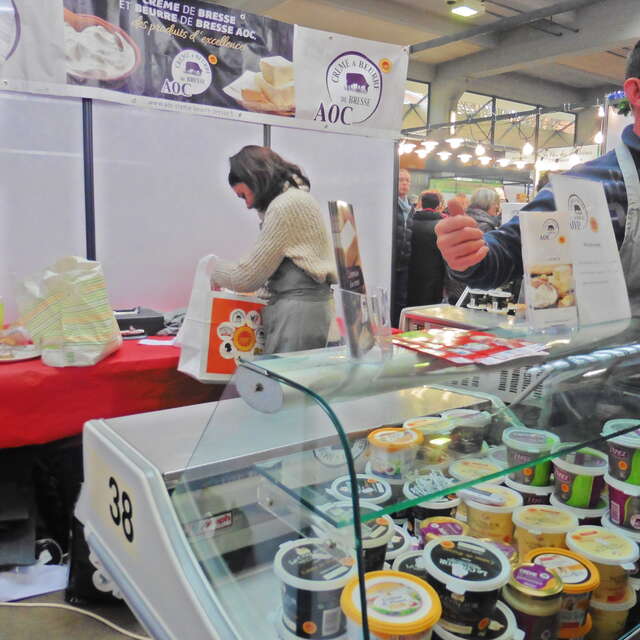 Marché festif et gourmand