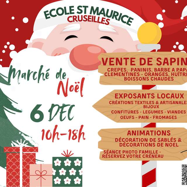 Marché de Noël - école Saint Maurice