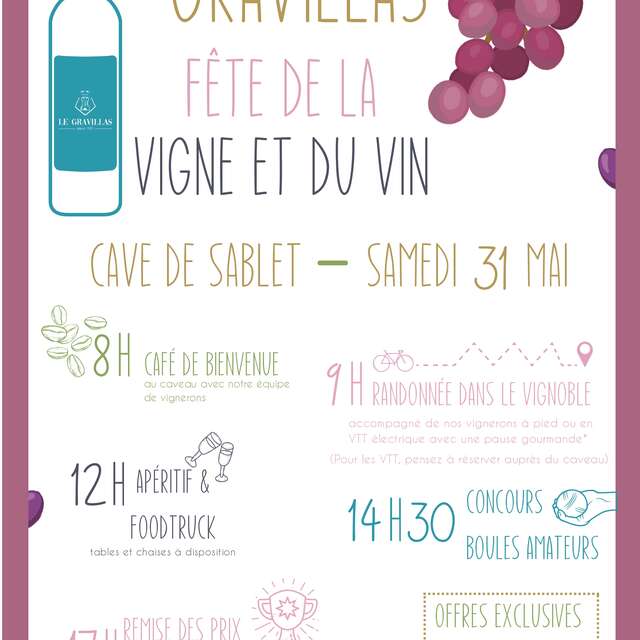 31 ème Fête de la vigne et du vin - Weinkellerei Le Gravillas Capl