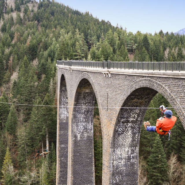 Liberty cable Tyroliennes géantes