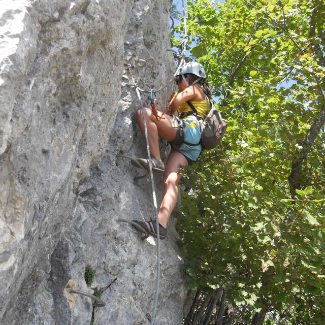 Stage escalade Croë (7-9 ans)