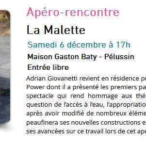 Apéro-rencontre "La Malette"