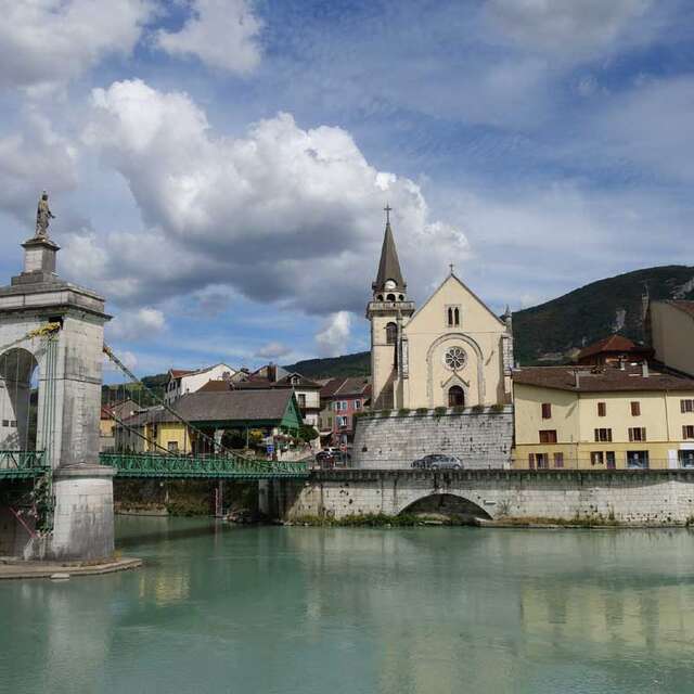 Compostelle à vélo : Genève - Le Puy