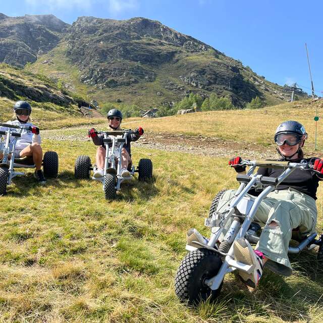Grande descente Moutain Kart