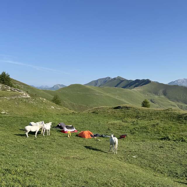 Reittouren - Les Cavaliers des Merveilles - Marc Ratagne und Julie Belmont