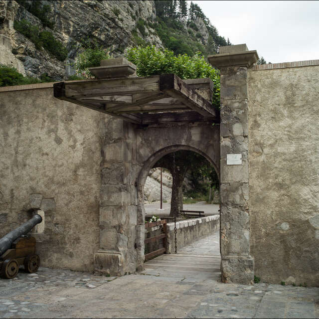 Les fortifications d'Entrevaux