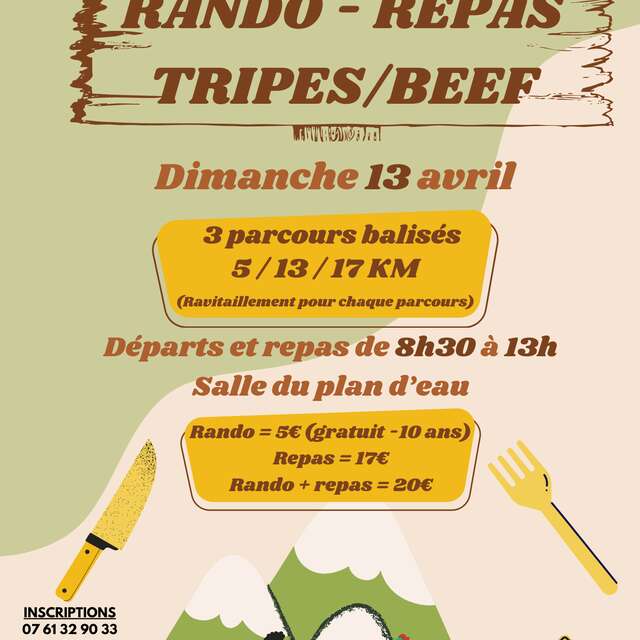 Rando - Repas Tripes / Beef