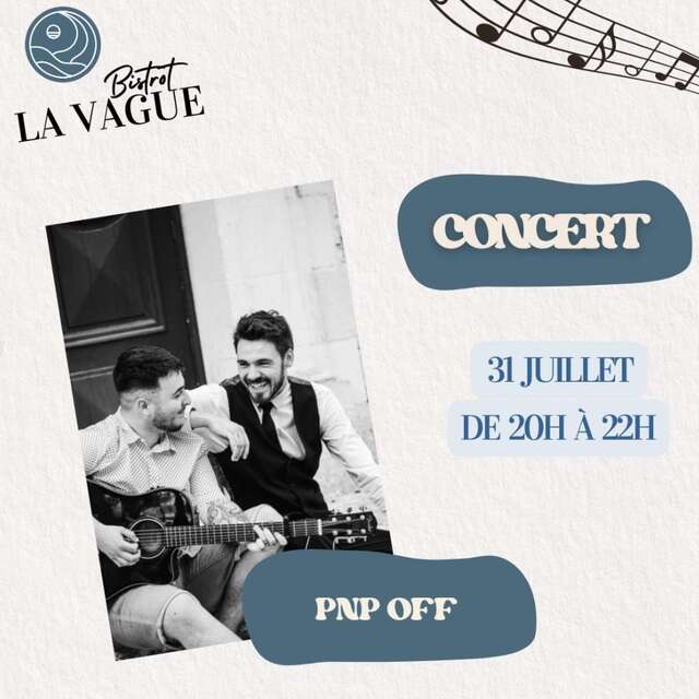 Concert de plage - PNP à La Vague