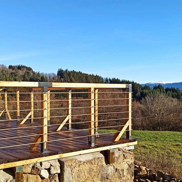 Les gîtes du Marcepoil - La Terrasse