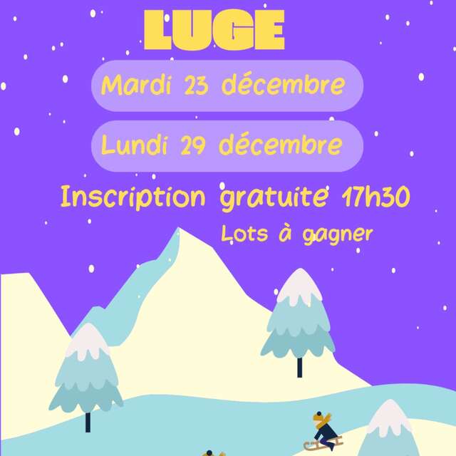 Course de luge