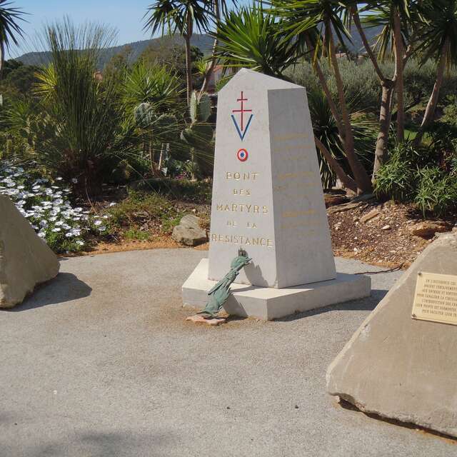 Stèle des martyrs de la Résistance