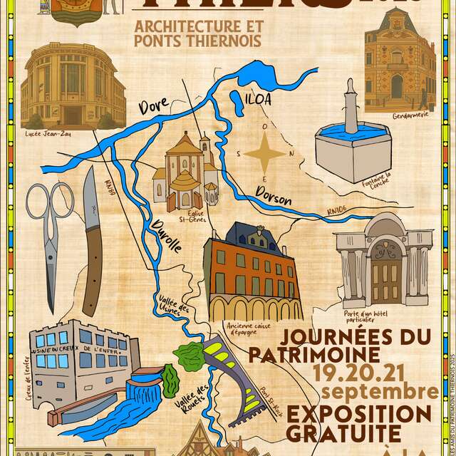 Architecture et ponts thiernois
