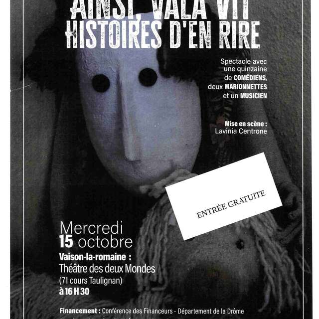 Toon 'Ainsi, Vala Vit' Histoires d'en rire